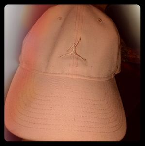 Light Pink Jordans hat. Woman's; one size fits all